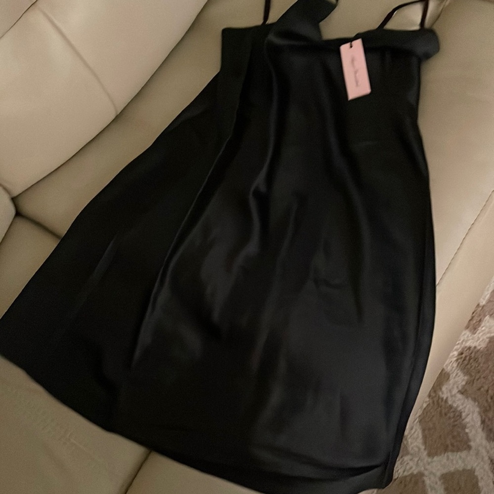 New with tags black satin slip Agent Provocateur